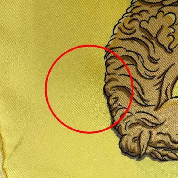 HERMES Yellow Scarf - Picture 13 of 13